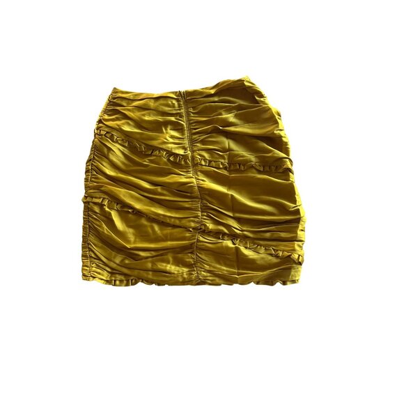 For The Love & Lemons Ruffle Alia Mini Skirt Size Small - Picture 8 of 16